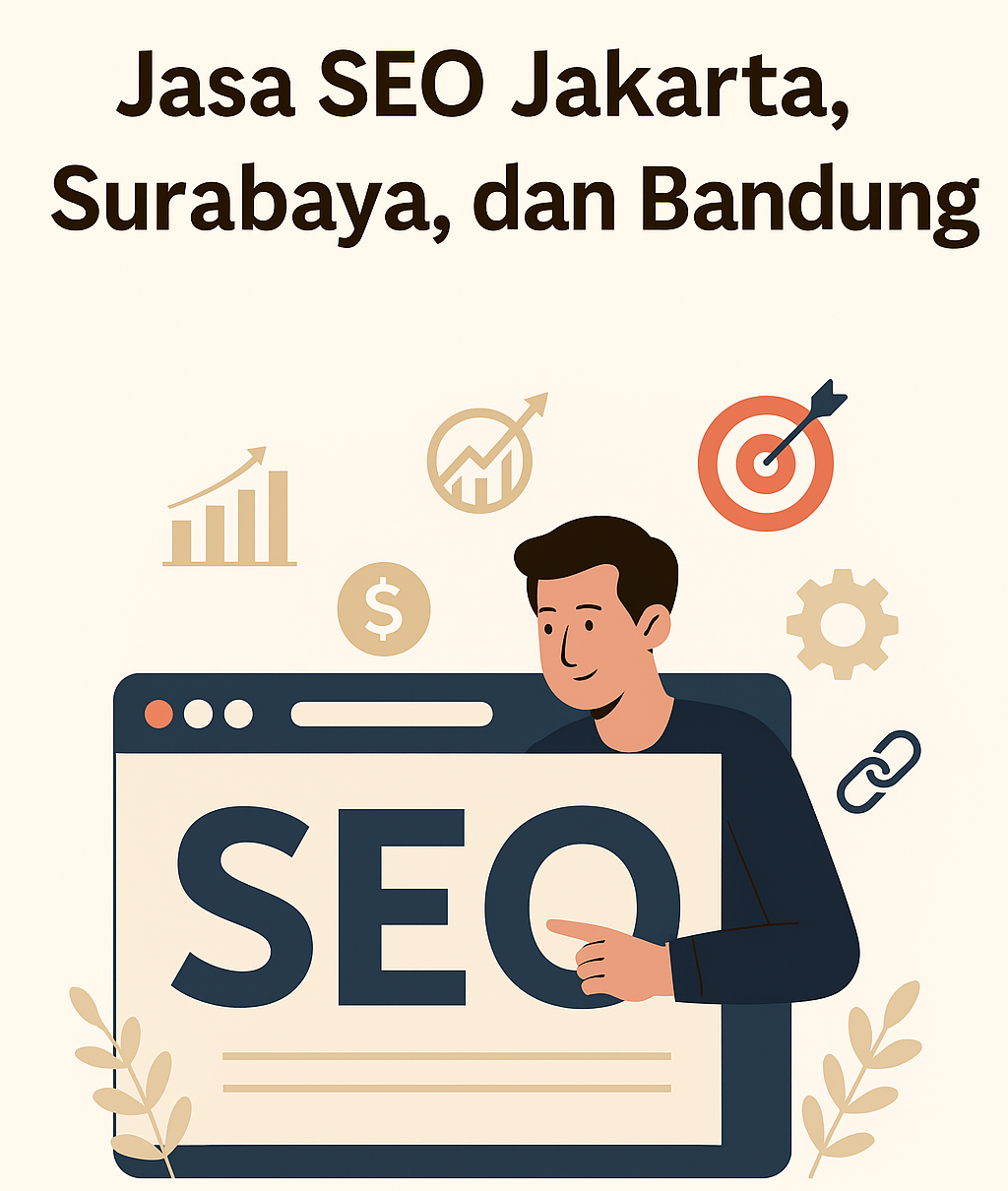 Jasa SEO Jakarta, Surabaya, dan Bandung – mentorusama.com bantu UMKM naik peringkat di Google